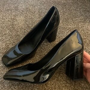 H&M Shiny Black Heels